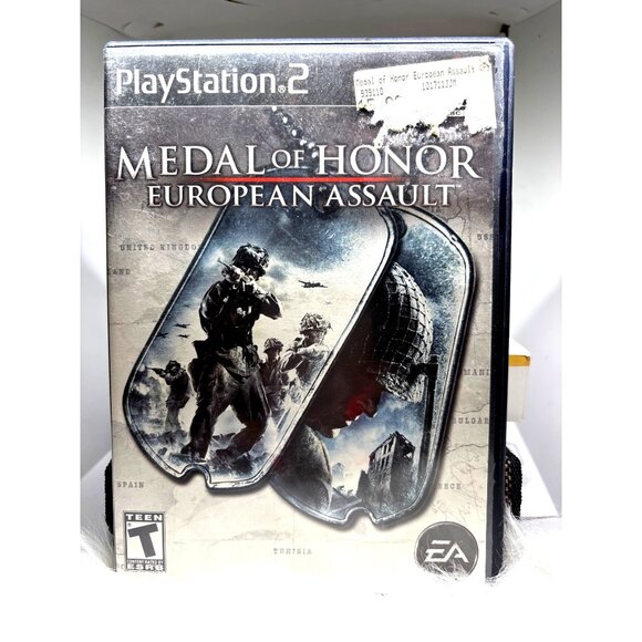 PS 2 Medal of Honor European Game Assault Teen Preowned Case & Manual Included - Picture 1 of 3